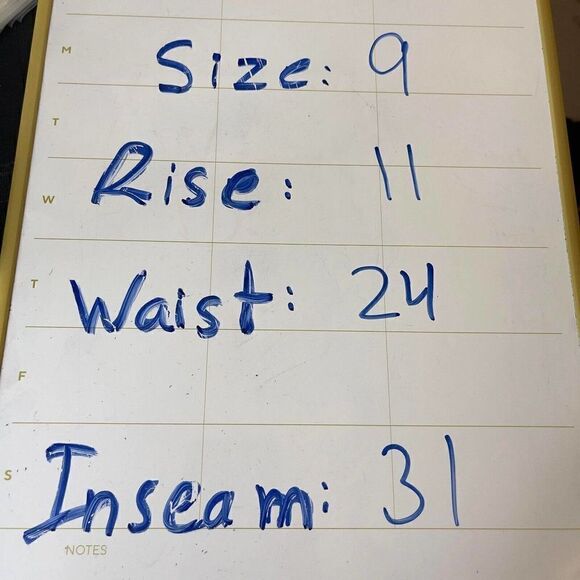 VTG Calvin Klein Union Womens Jeans size 9 Ladies High Rise Straight Denim Pant - Picture 12 of 12